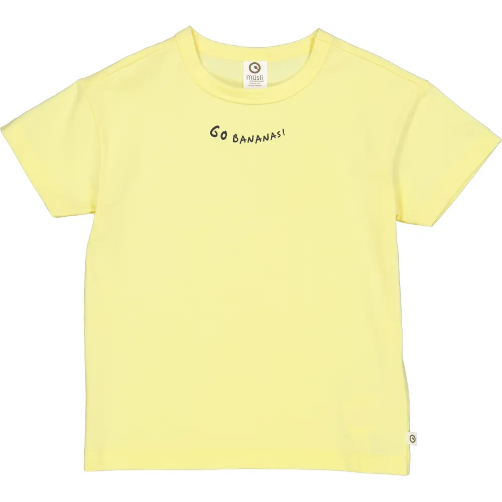 Banana T Shirt Med Print   Banana   128 fra Müsli