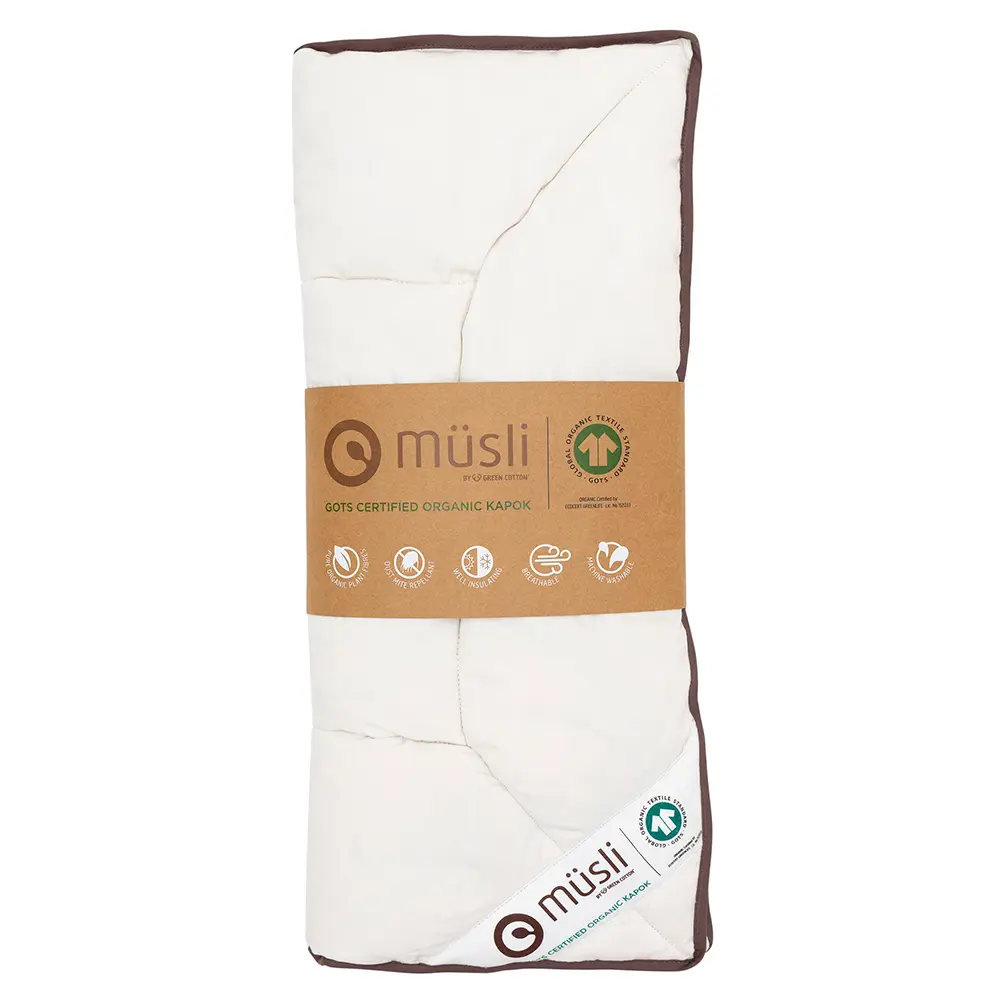 Kapok Pude 45x40cm   Cream fra Müsli