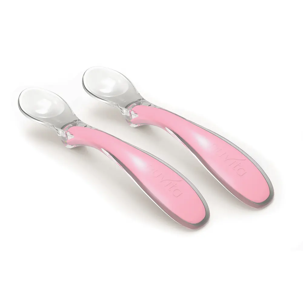 Easyeating Pink     2 Silicone Skeer fra Nuvita
