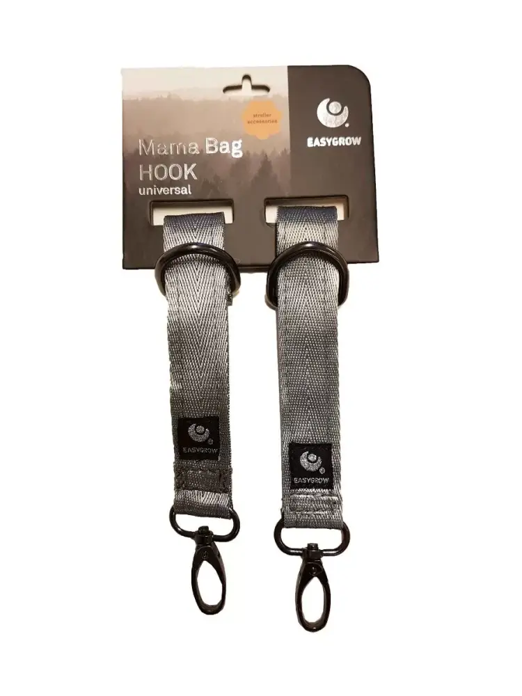 Hooks For Mama Bag Grey fra Easygrow