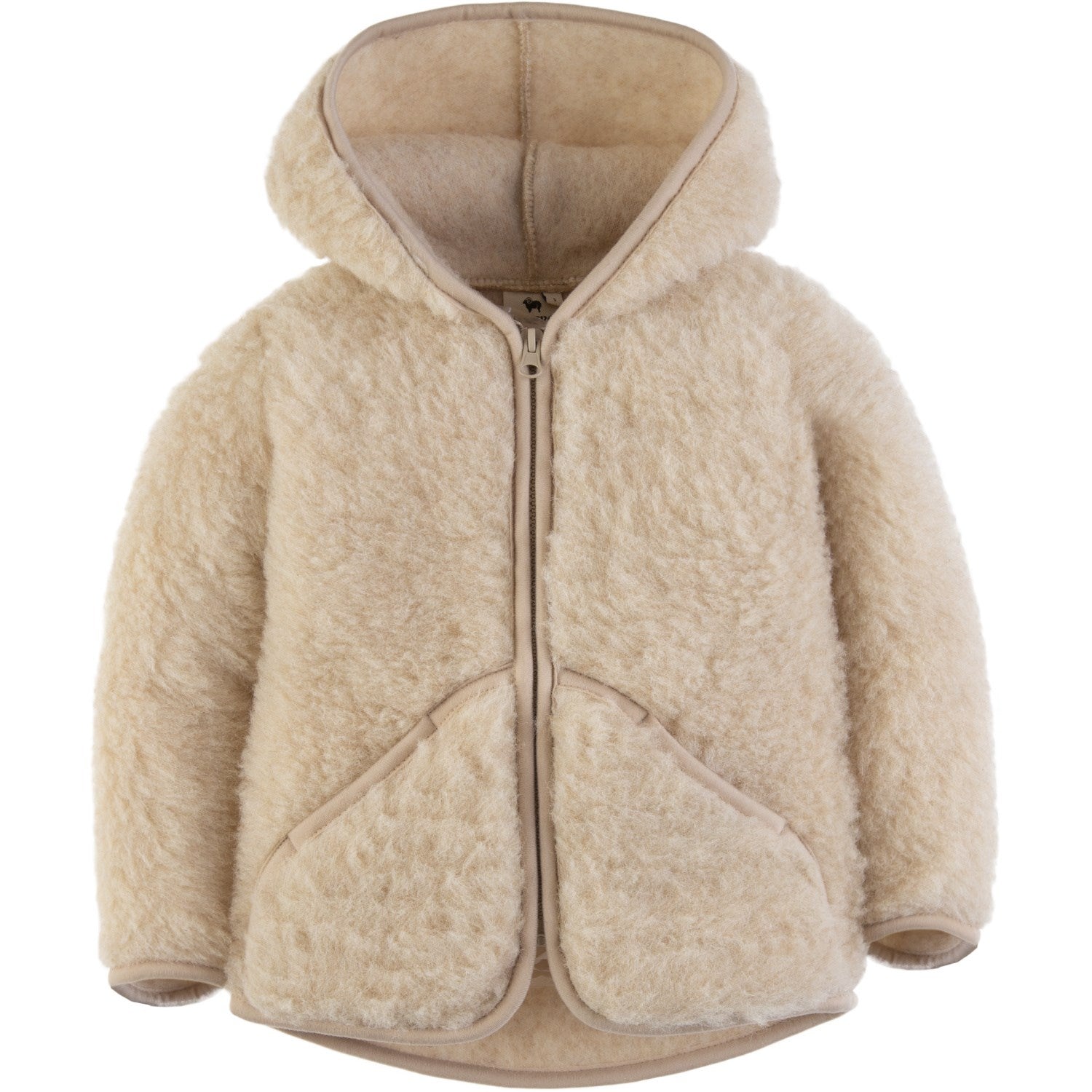 Beige Jakke Cardigan Mody   Str. 104 110 fra Alwero