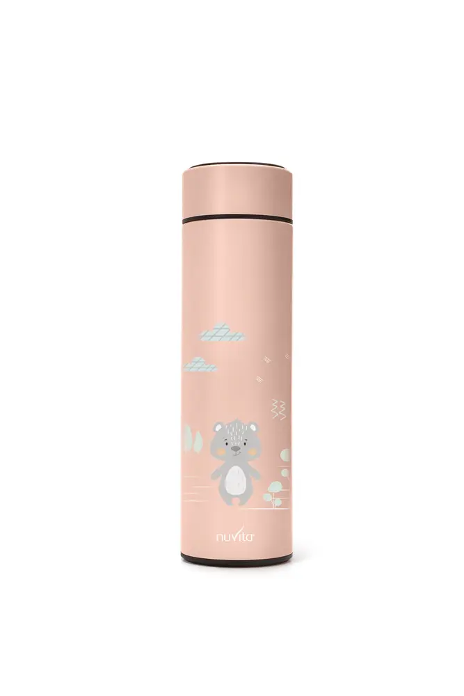 500 Ml Rustfristål Termobeholder Med Led Display fra Nuvita
