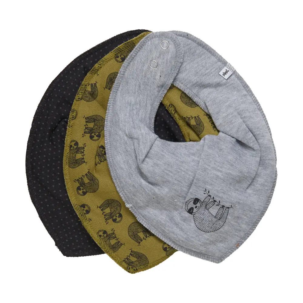 Bandana Bib  Aop (3 Pak)   924   One Size fra Pippi