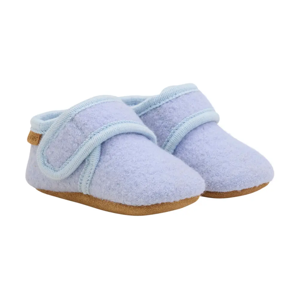 Baby Wool Slippers   Forever Blue   17 18 fra En Fant