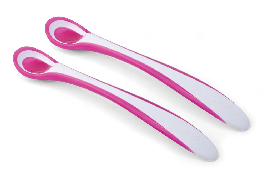 Easyeating Pink   2 Termosensitive Skeer fra Nuvita