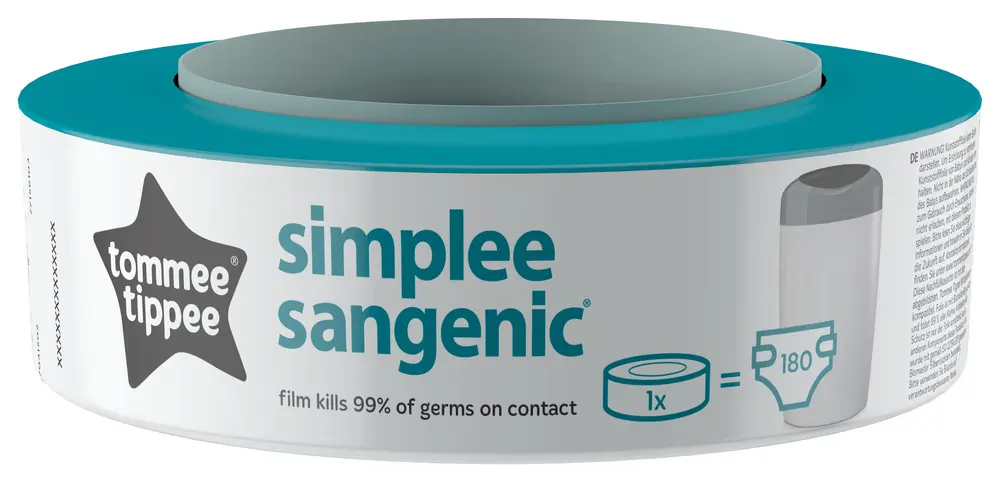 Sangenic Simplee Refill 1 Stk fra Sangenic By Tommee Tippee