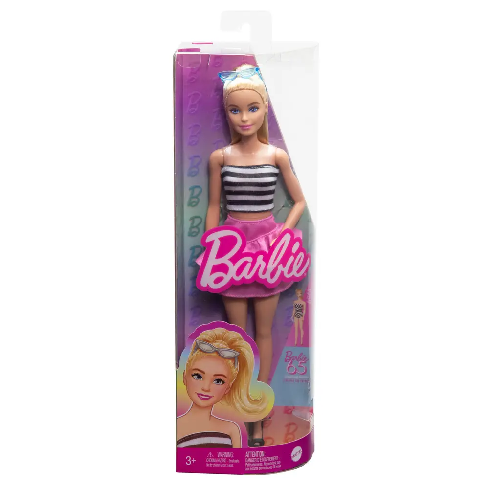Fashionista Doll B&w Classic Dress fra Barbie