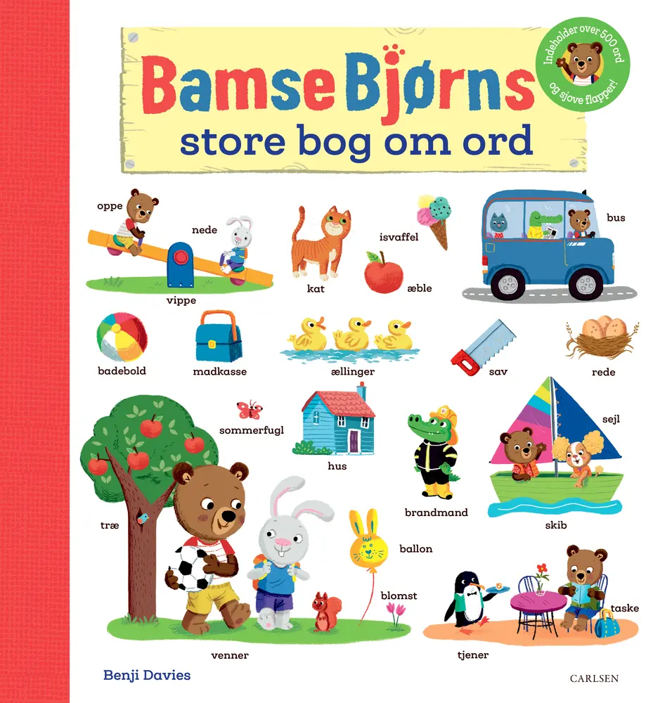 Bamse Bjørns Store Bog Om Ord fra Carlsen