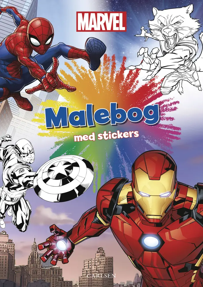 Marvel Malebog fra Carlsen