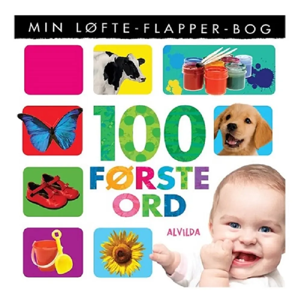 Min Løfte Flapper Bog   100 Første Ord fra Alvilda