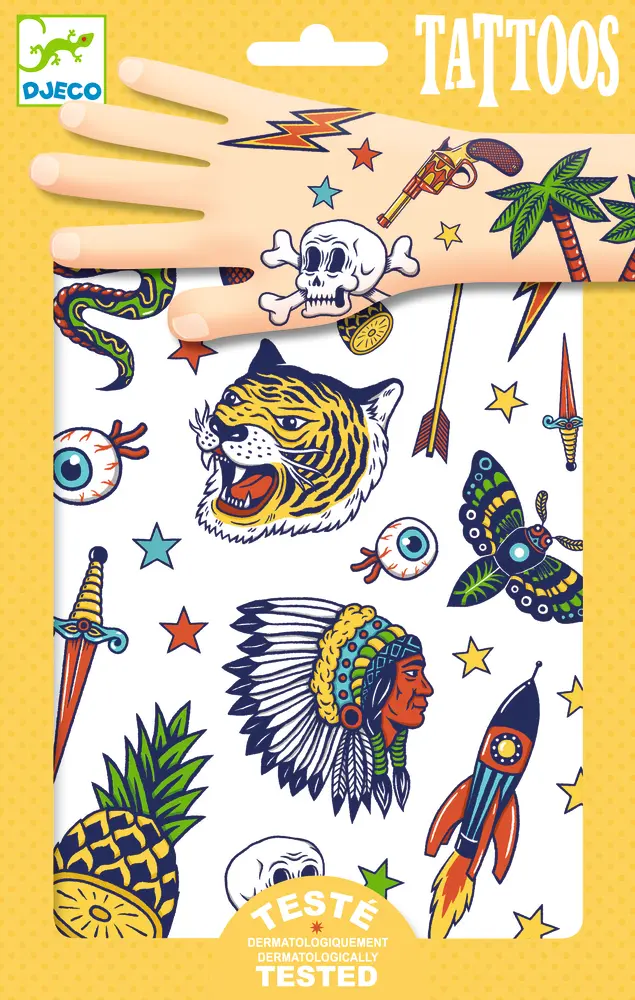 Tattoos, Bang Bang fra Djeco
