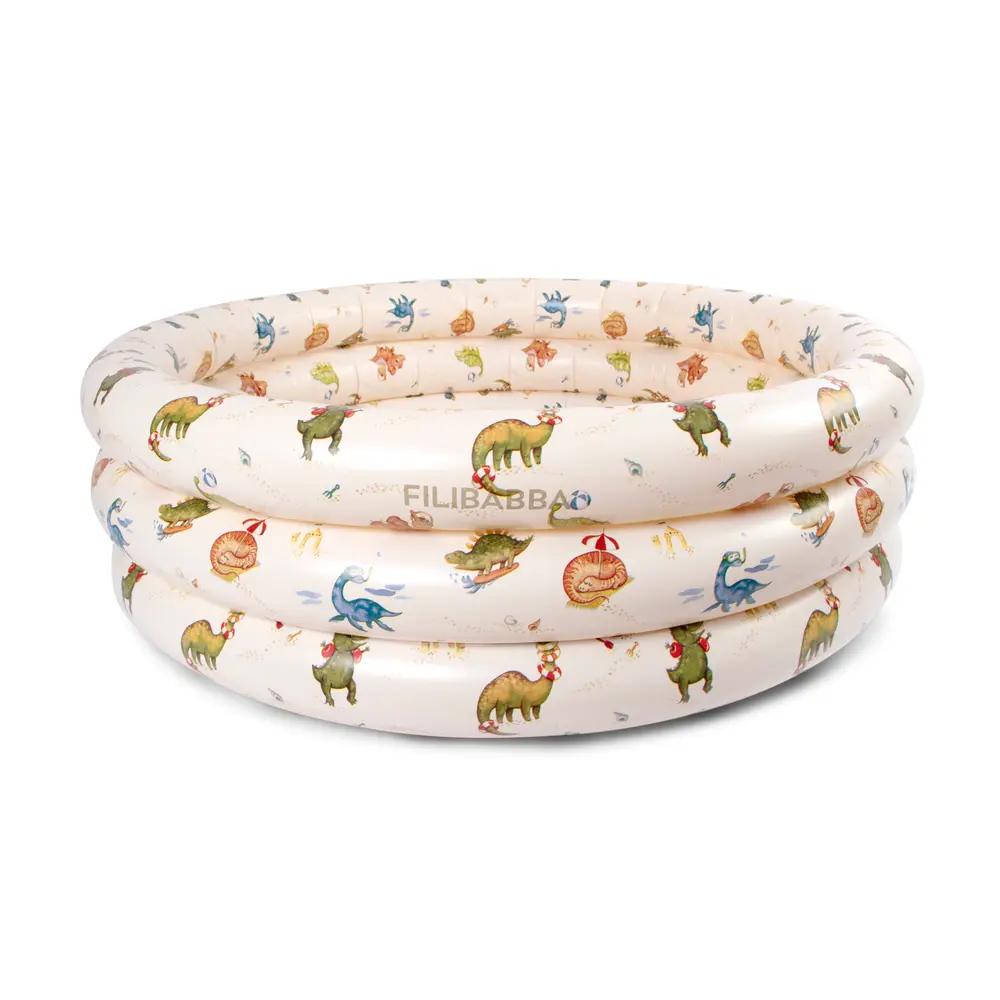 Badebassin 80 Cm Alfie   Dino Beach fra Filibabba