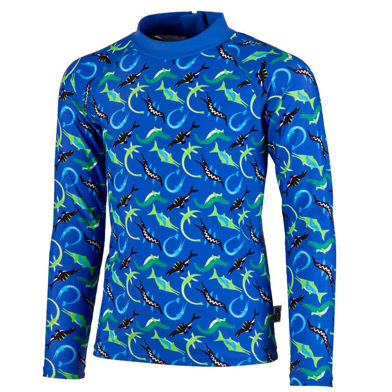 Blå Rashguard Ocean Dinos   Str. 104 fra Beco