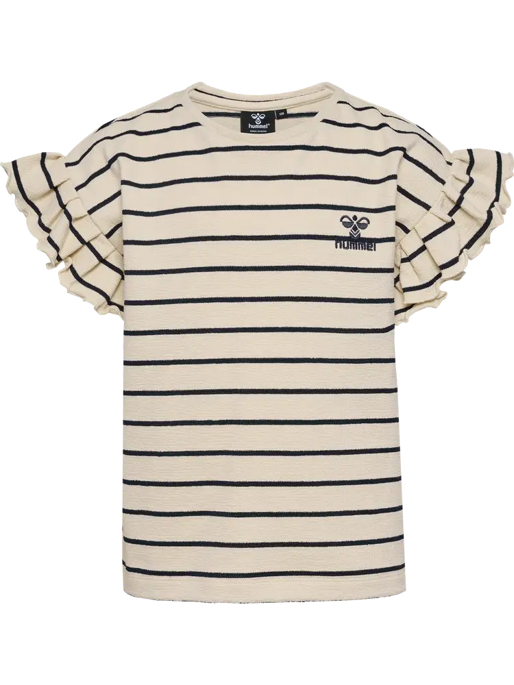 Ajma T Shirt   Whitecap Gray   122 fra Hummel