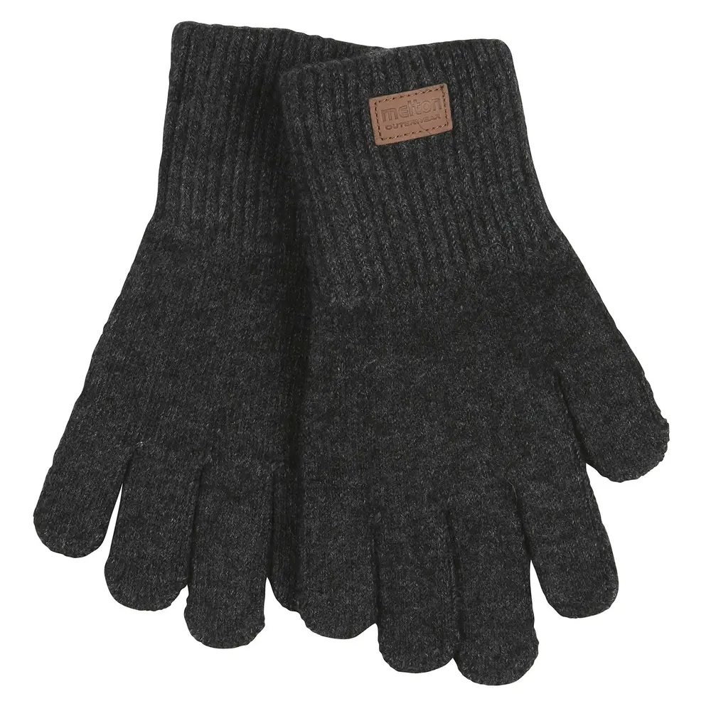Handsker   Dark Grey Mel.   7 11 år fra Melton