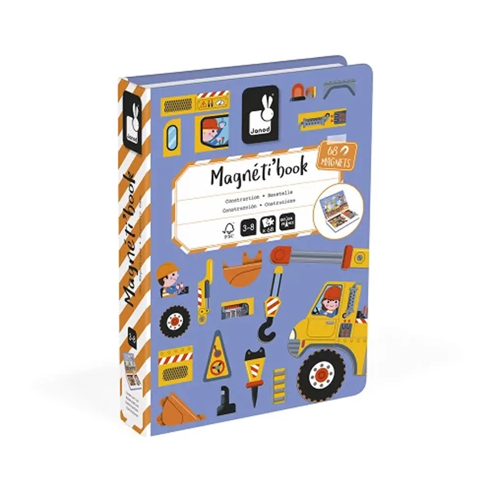 Magneti'book Construction fra Janod