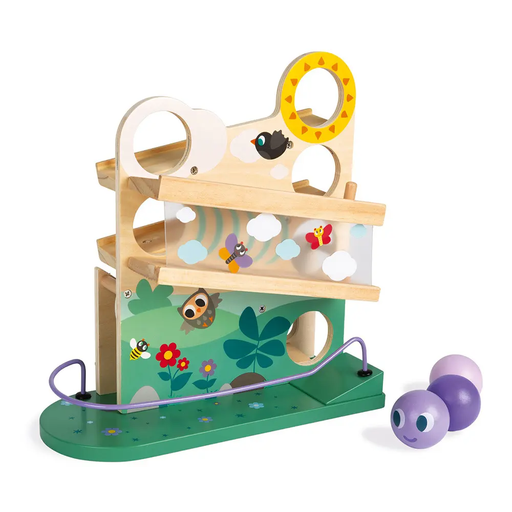 Caterpillar Ball Track fra Janod